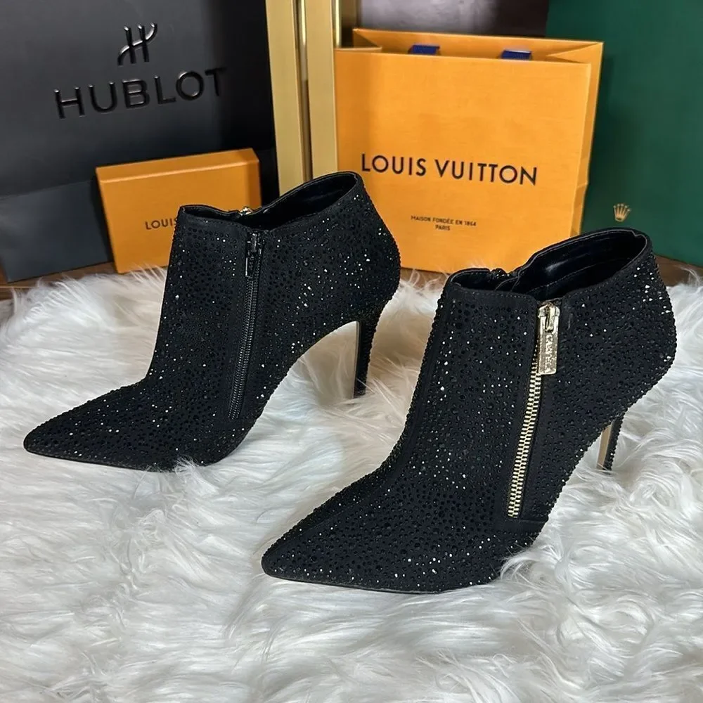 BNIB heeled booties